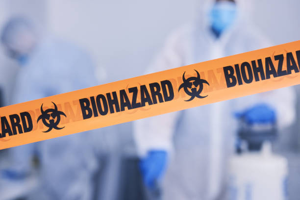 Professional Biohazard Cleanup technician working in Parker Ford, PA